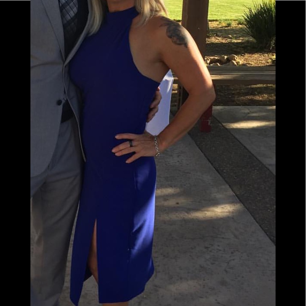 Stunning Blue Midi Dress
